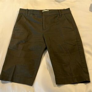 Vince Bermuda Olive Shorts size 6